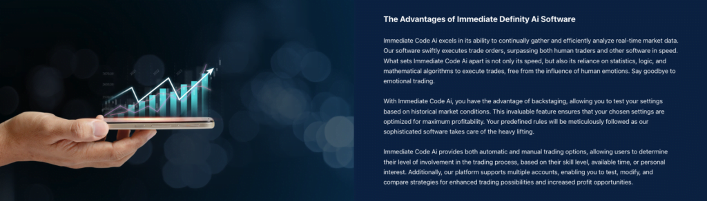 Immediate Code Ai The advantages