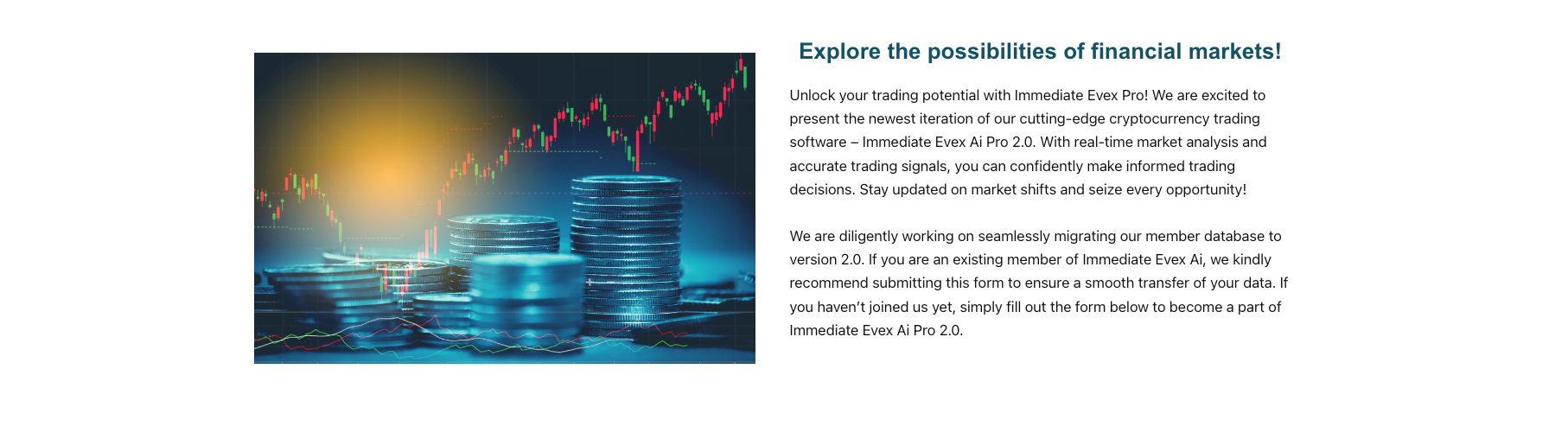 Immediate Evex Ai Explore the possibilities