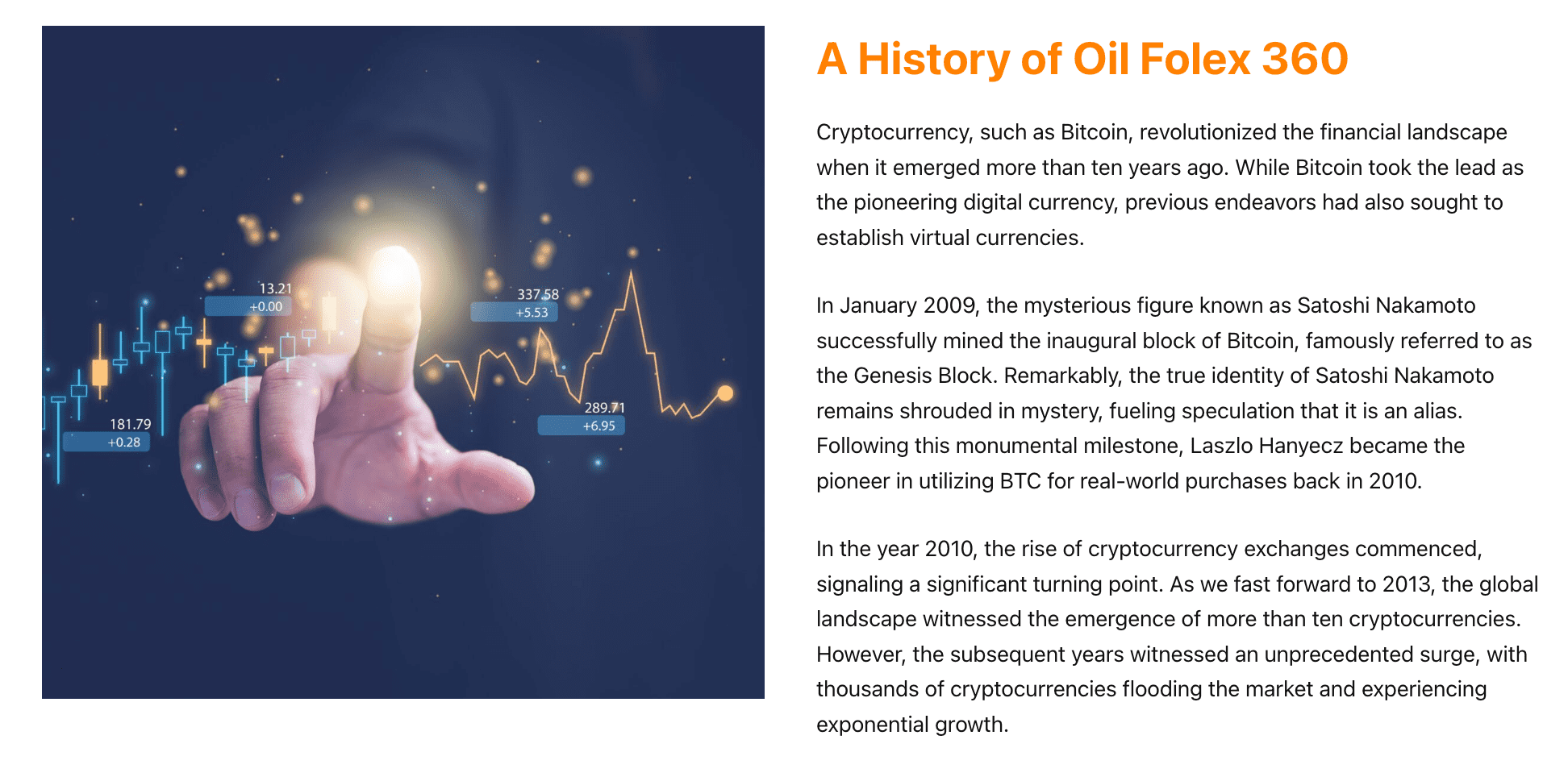 ประวัติความเป็นมาของ Oil Folex 360