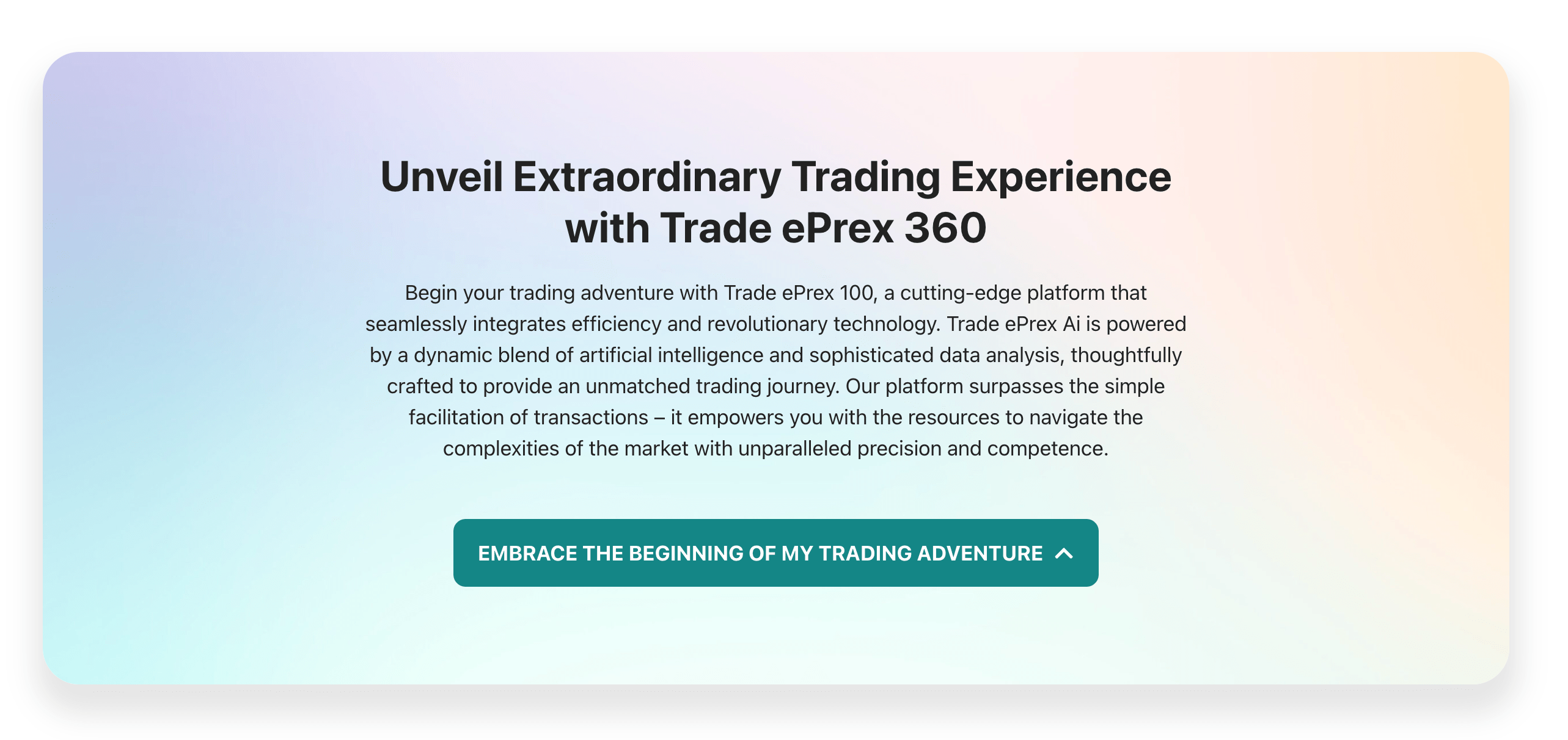 Trade 30 ePrex (+300)