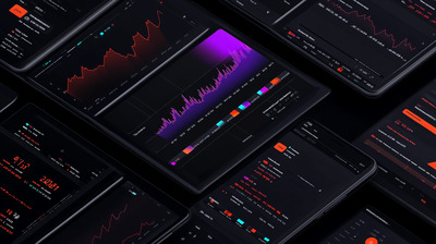 Array of Trading App Screens