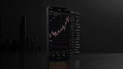 Minimalist Trading App Interface