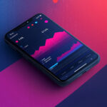 Colorful Gradient Trading Interface